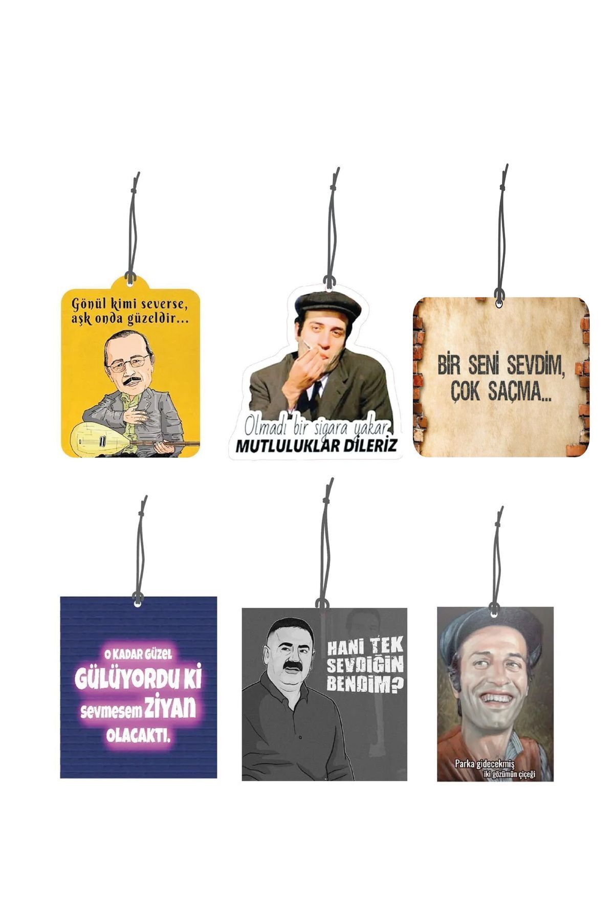 Çok Sevilen 6'lı Ekonomik Aşk Sözleri Serisi Oto Kokusu Ve Oto Aksesuarı