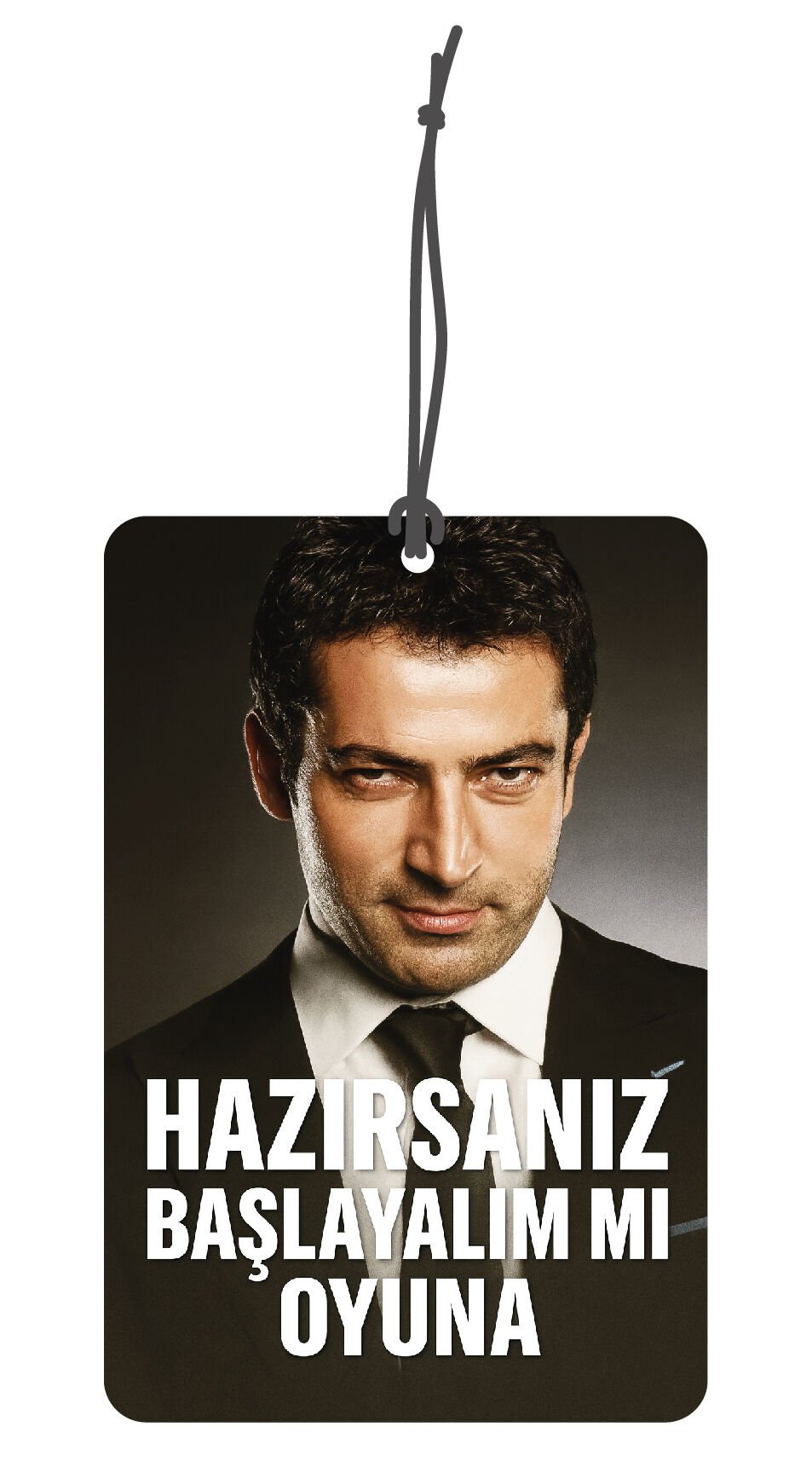 ByMeyla Ezel Hazırsanız Başlayalım mı? Oyuna Görselli Dekoratif Oto Kokusu ve Oto Aksesuarı