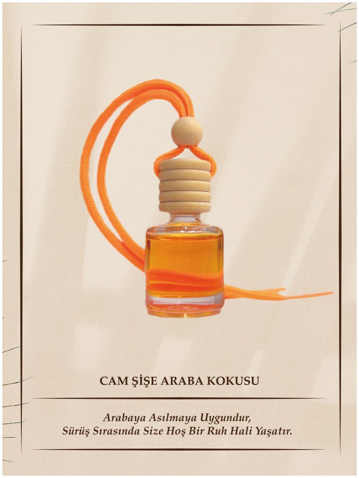 TURUNCU ERKEK PARFÜMÜ ESANSLI OTO KOKUSU VE AKSESUARI