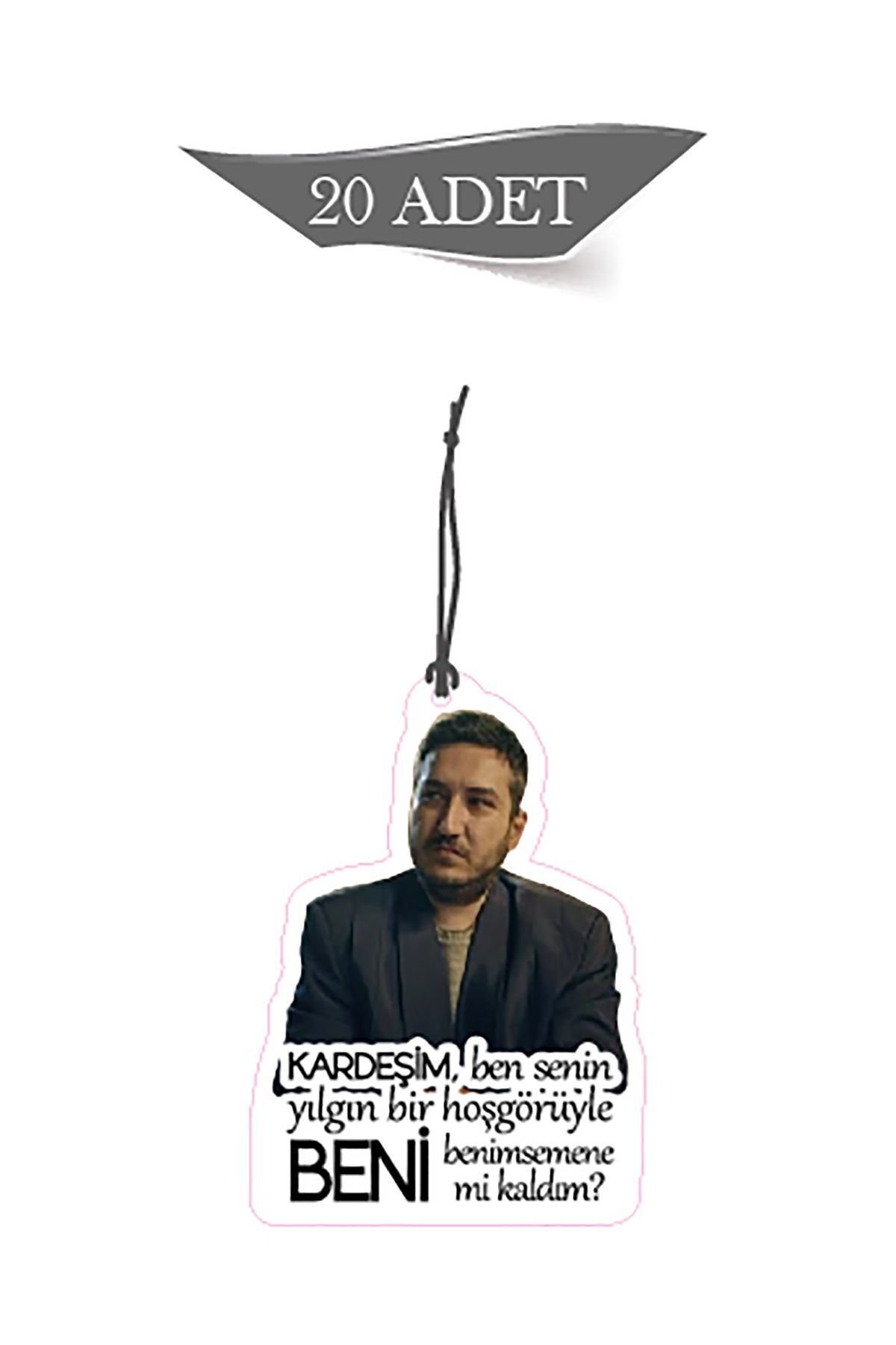 Gibi Dizisi Kardeşim Ben Senin Yılkın Tasarımlı 20'li Dekoratif Oto Kokusu Ve Oto Aksesuarı