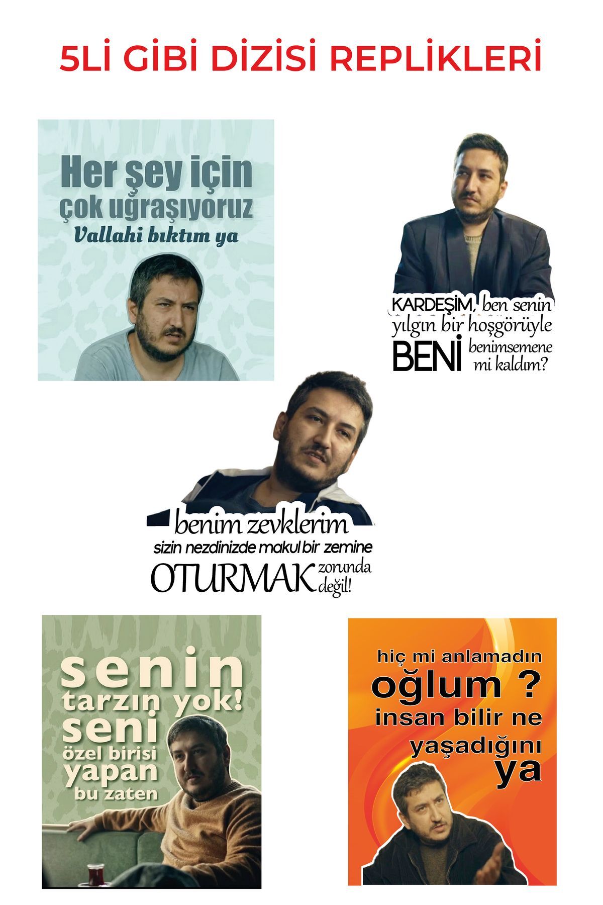 Gibi Dizisi Replikleri Tasarımlı Dekoratif Oto Kokusu Ve Aksesuarı