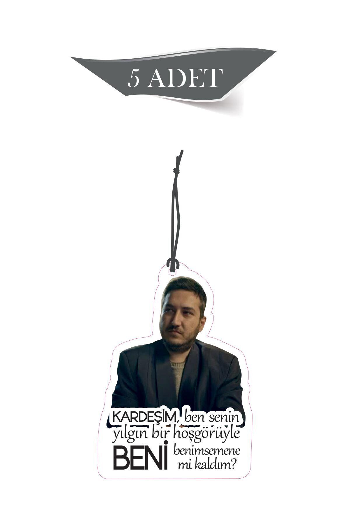 Feyyaz Yiğit 5'li Dekoratif Oto Kokusu ve Oto Aksesuarı