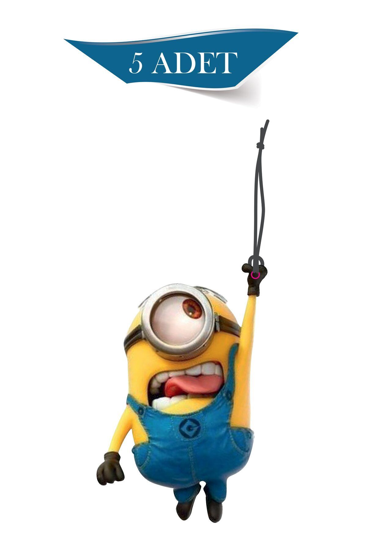 Minion 5'li Dekoratif Oto Kokusu ve Oto Aksesuarı
