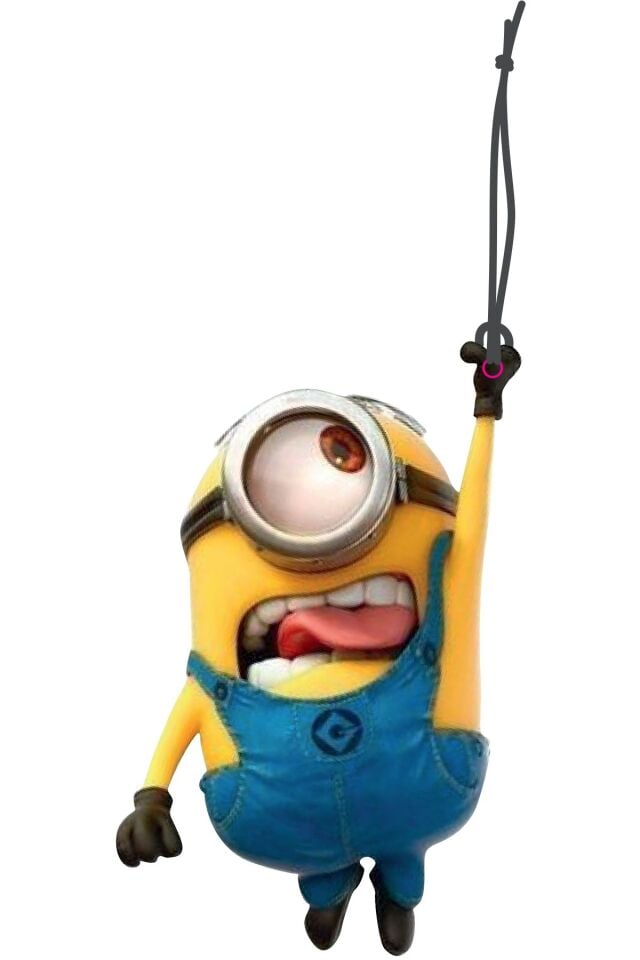 Minion Tasarımlı Dekoratif Oto Kokusu ve Oto Aksesuarı