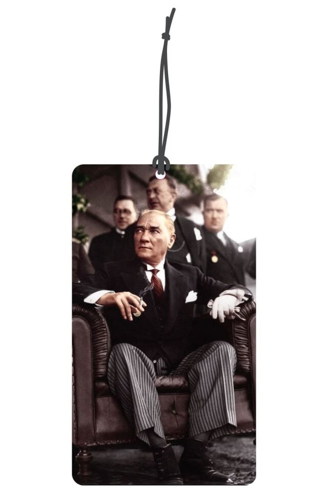 Premium Serisi Mustafa Kemal ATATÜRK Tasarımlı Dekoratif Oto Kokusu Ve Oto Aksesuarı