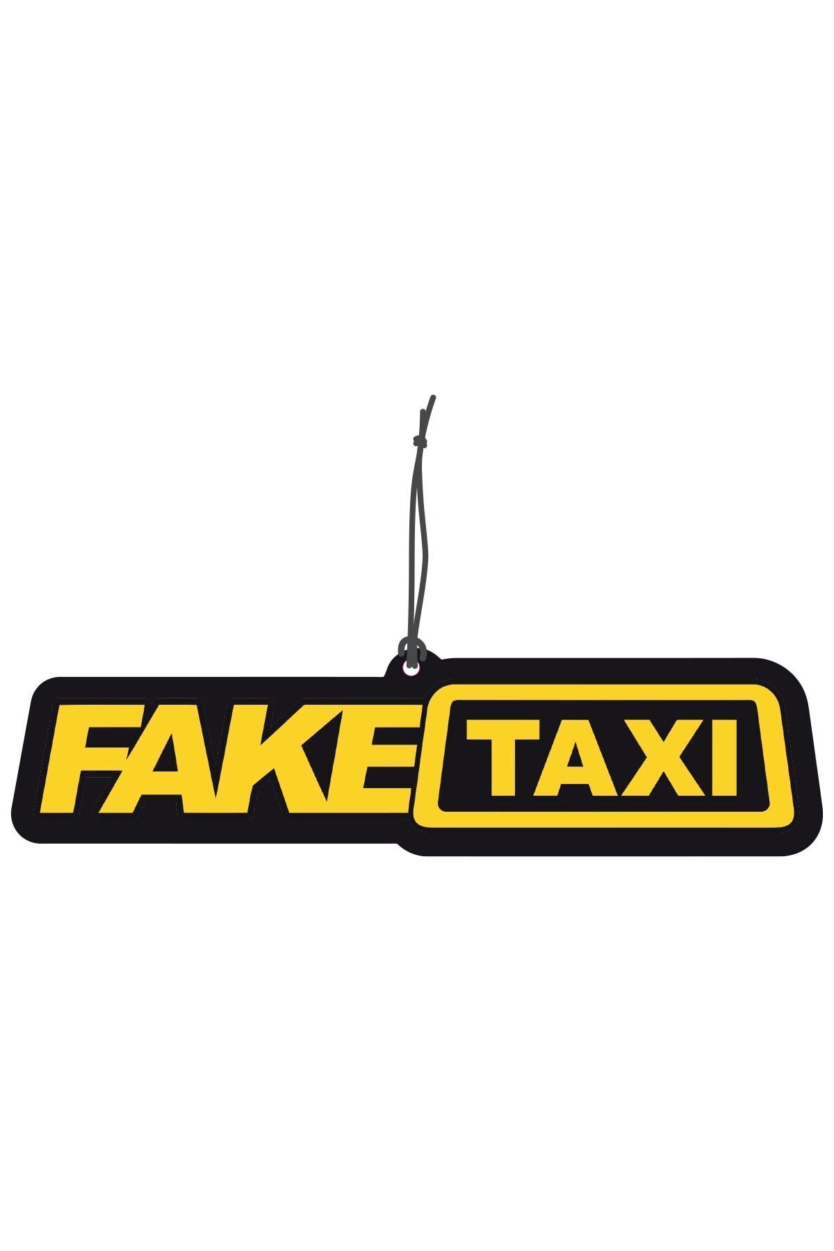 Fake Taksi Tasarımlı Dekoratif Oto Kokusu ve Oto Aksesuarı