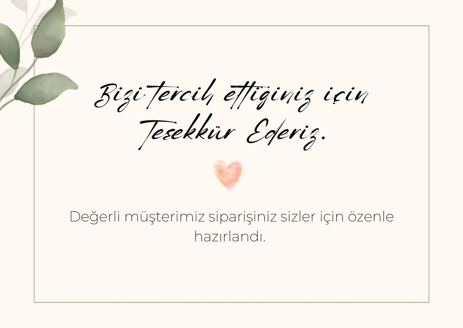 1000 Adet Hediye Kartı – Özel Günler İçin Şık ve Anlamlı Mesaj Kartı