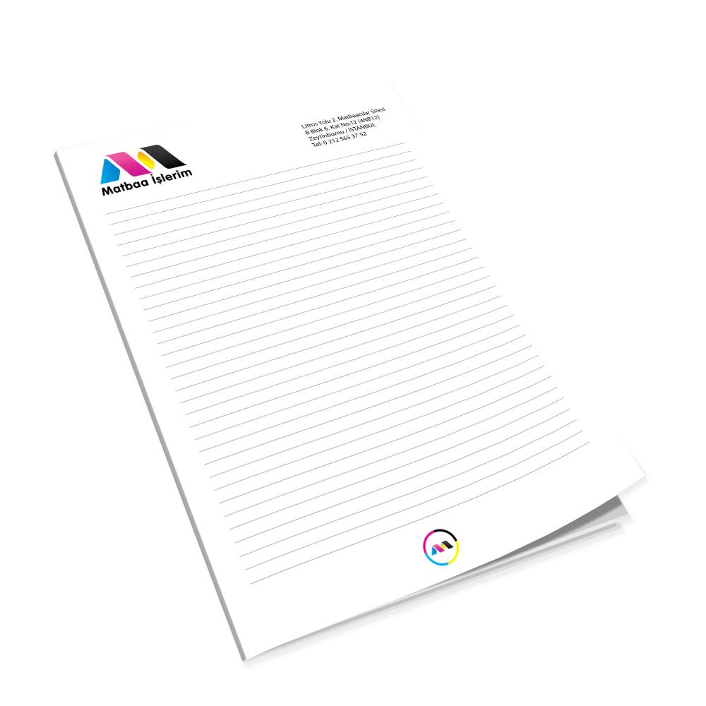 500 Adet Tutkallı Bloknot – Pratik, Minimal ve Çok Amaçlı Not Kağıdı