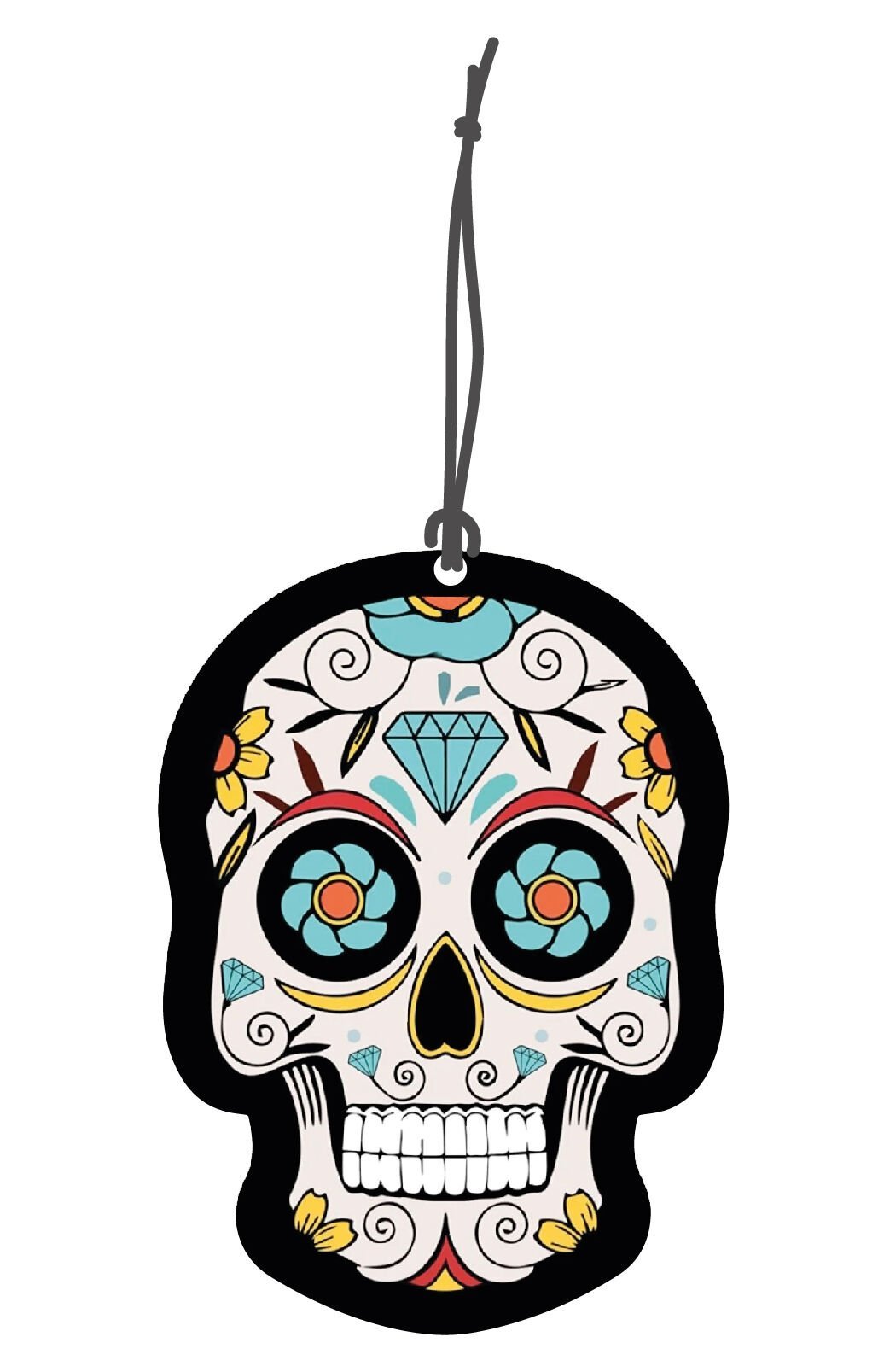 ByMeyla Kuru Kafa Görselli Dekoratif Oto Kokusu ve Aksesuar Seti