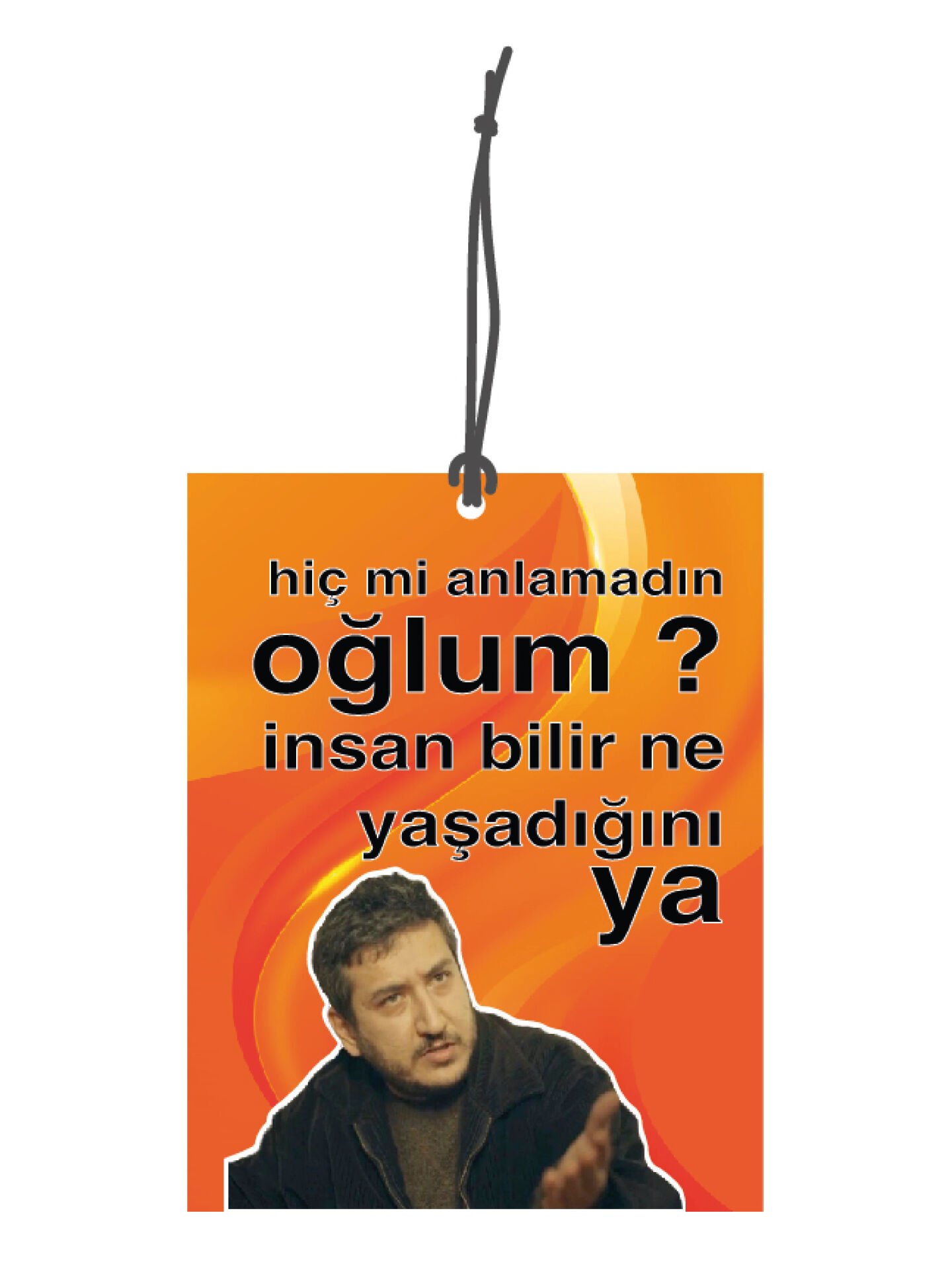 ByMeyla Gibi Dizisi Hiç mi Anlamadın Görselli Dekoratif Oto Kokusu ve Aksesuar Seti