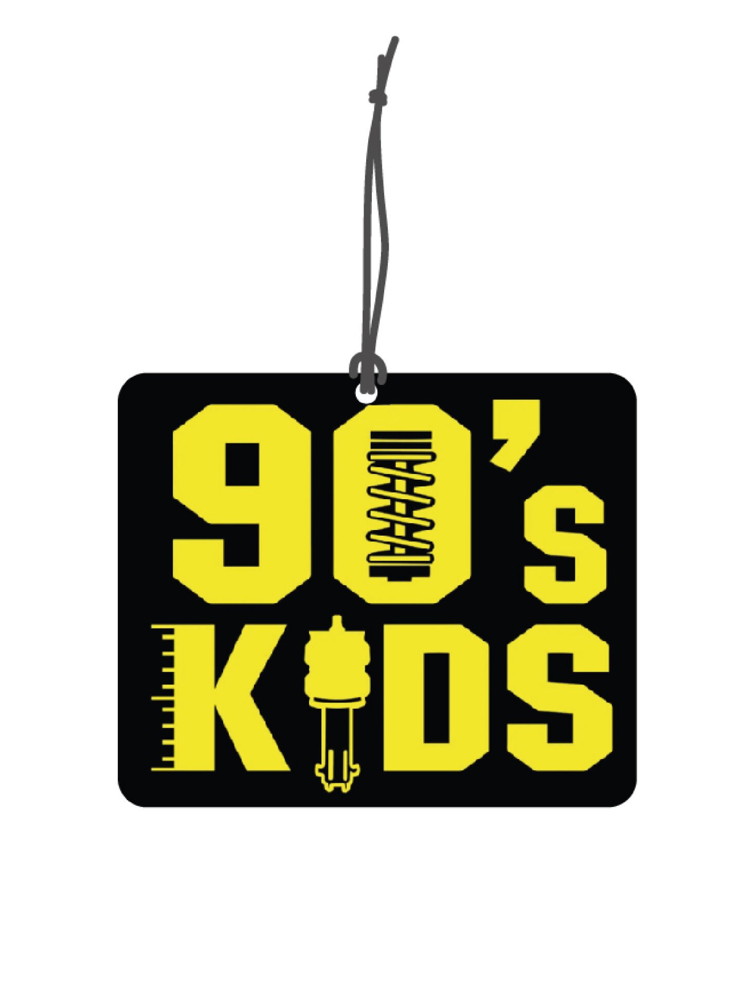 ByMeyla 90 S Kids Görselli Dekoratif Oto Kokusu ve Aksesuar Seti