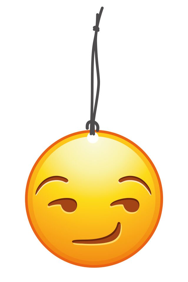 ByMeyla Umursamaz Emoji Görselli Dekoratif Oto Kokusu ve Aksesuar Seti