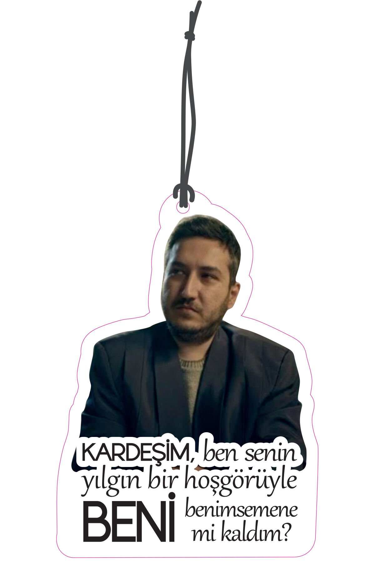 ByMeyla Gibi Dizi Yılmaz Yılgın Hoşgörü Görselli Dekoratif Oto Kokusu ve Aksesuar Seti