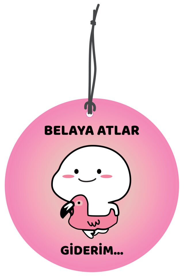 ByMeyla Qubby Belaya Atlar Giderim Görselli Dekoratif Oto Kokusu ve Aksesuar Seti